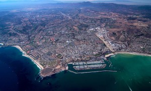dana point california aerial photo