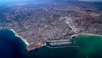 dana point california aerial photo