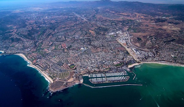 dana point california aerial photo