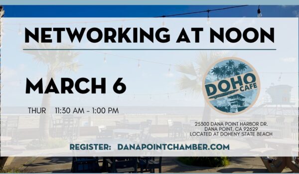 Networking at Noon | Doho Cafe | March 6